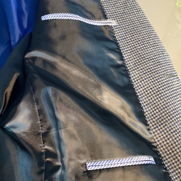 Tommy Hilfiger blazer coat wool plaid - Picture 12 of 14